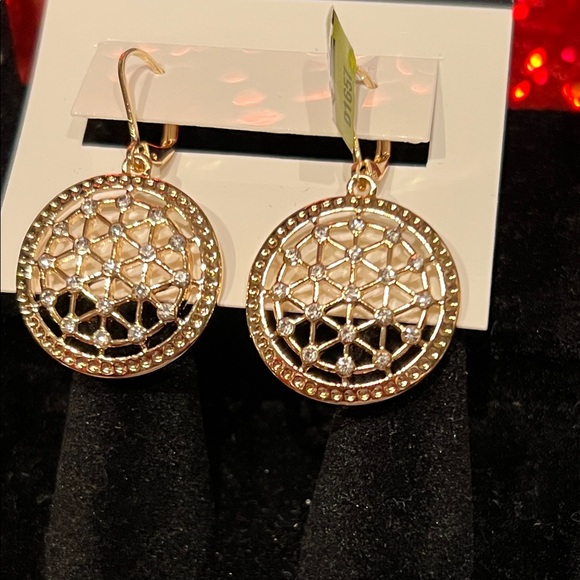 Nine West Jewelry - Nine West Gold and Silver Geometric Earrings